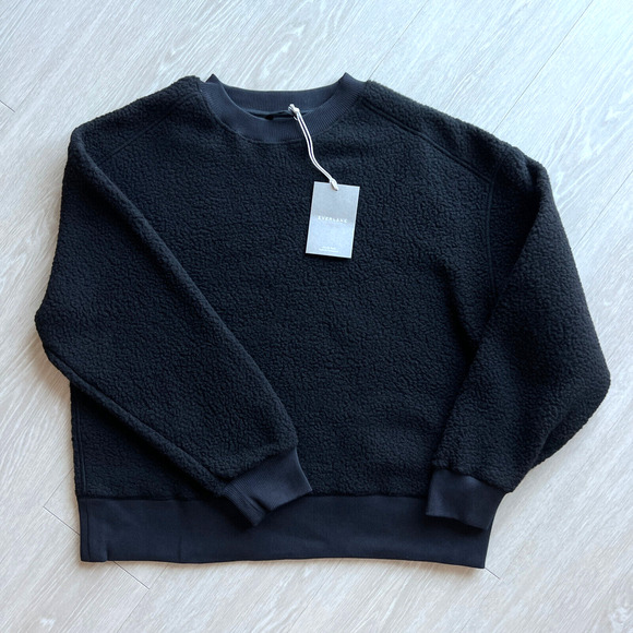 Everlane Black Fleece Sweatshirt - Picture 1 of 10